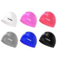 【CW】 Cap Silicone Adult Flat Elastic Soft Comfortabl Hair Protection Swim Pool Hat Cover