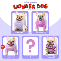 ชุดเก็บขนสุนัข wonder dog เสื้อสุนัข เสื้อหมา เสื้อแมว ชุดกันขนร่วงสุนัข ชุดสุนัก ชุดหมาชุดแมว ชุดสัตว์เลี้ยง