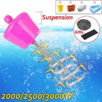 【cw】 2000/2500/3000W Floating Electric Heater Boiler Water Heating Element Portable Immersion Suspension The stainless steel heat up