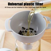 【CW】 Plastic Wine Flask Filter Funnel   Strainer - 4 1 Aliexpress