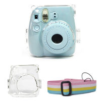 ฝาครอบเคสใสคริสตัล Tali Bahu กระเป๋าสำหรับ Fuji Fuji Fuji Fuji Fuji Fuji Instax ขนาดเล็กสำหรับกล้อง9 8 8 + อุปกรณ์เสริมทันที