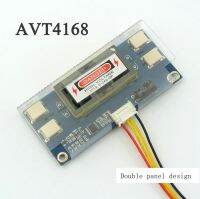 โคมไฟสี่ดวงขนาดเล็กแบบ AVT4168บอร์ดไฟฟ้าแรงสูงพอร์ตเล็ก10-28V สายไฟขนาด10นิ้ว-24นิ้วแถบสากล