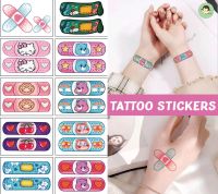 TATTOO STICKERS แทททูสติ๊กเกอร์ ลายน่ารัก สีสันสดใส