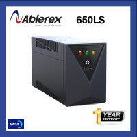 UPS (เครื่องสำรองไฟฟ้า) ABLEREX 650LS 650VA/360W  ของแท้ 100%