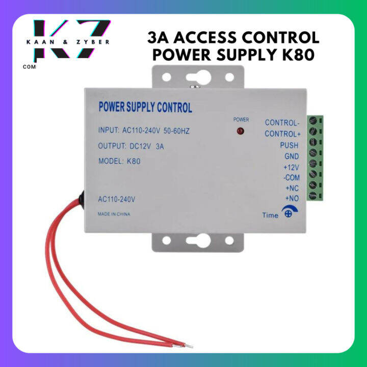 3A ACCESS CONTROL POWER SUPPLY K80 Lazada PH