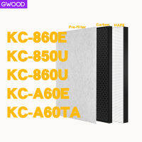 Gwood สำหรับเครื่องฟอกอากาศฉลาม KC-860E KC-850U KC-860U KC-A60E KC-A60TA กรอง FZ-C100HFE FZ-C100DFE