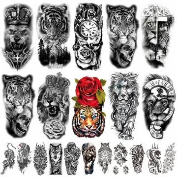 Tattoosguwahati tribal lion chest tattoo  Tatynpobka tattoos  Facebook