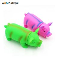 1Pcs Colorful Screaming Ruer Pig Pet Teasing Squeak Squeaker Chew Toy Puppy Toy For Dogs For Large Dogs Sound Voice Dog Toys