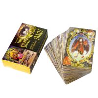 The Shadowland Tarot Decks เวอร์ชั่นภาษาอังกฤษไพ่ทาโรต์สำหรับผู้เริ่มต้นมืออาชีพ Fortune ling Game Card Deck Table Board Ga