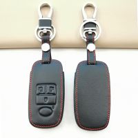 ▥ For Daihatsu Rocky Tanto For Toyota Raize 2020 4 Buttons Smart Remote 100 Leather Car Key Case Cover Shield Protector Fob