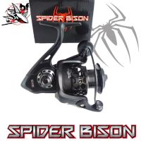 รอกสปินนิ่ง SPIDER BISON แมงมุมดำ รอกสปินนิ่ง