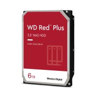 6 TB RED PLUS INTERNAL HARD DRIVE NAS  ฮาร์ดดิสก์ NAS 6 TB HDD 3.5"(ฮาร์ดดิสก์PC NAS)WD RED PLUS 5640