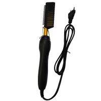 【CC】 Hair Anti-Scald Hot Comb Electric Curler Heated Styling Frizzy Easily