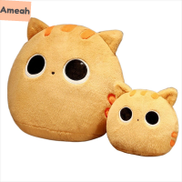 อะเมอาห์การ์ตูนเด็กผู้หญิง Boneka Mainan น่ารักสีขาวสีดำ10ซม. 30ซม. ตุ๊กตาแมวตุ๊กตาหมอนตุ๊กตาผ้ารูปสัตว์ของเล่นกำมะหยี่ยัดไส้