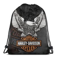 Eagle Customized Drawstring Bags Lightweight Backpack Sport Storage Polyester Bag For Hiking Yoga Gym Traveling Swimming