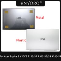 New Laptop Back Top Case For Acer Aspire 5 N20C5 A115-32 A315-35 A315-38 A315-58 LCD Back Cover Silver Frame Metal Plastic