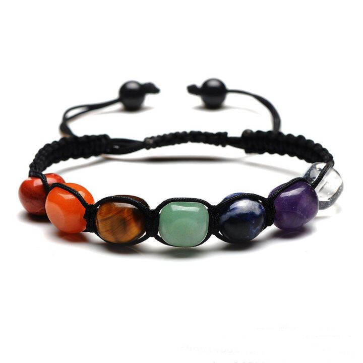 7-chakra-7-chakra-bracelets-reiki-natural-stone-braided-bracelet-men-women-natural-crystal-healing-anxiety-jewellery-adjustable-rope