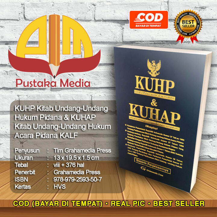 KUHP Kitab Undang-Undang Hukum Pidana & KUHAP Kitab Undang-Undang Hukum ...