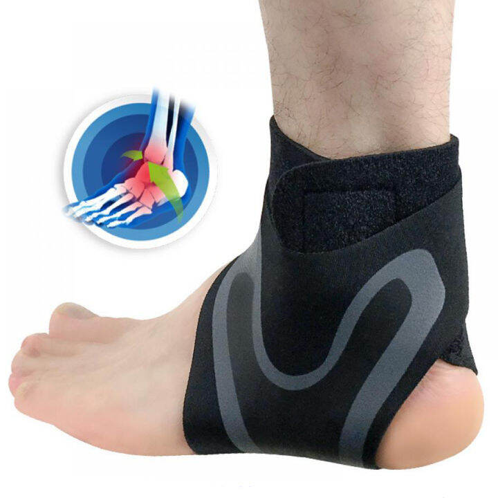 ankle-braces-elastic-orthosis-ankle-fixing-supporter-sport-protector-foot-cuffs-flat-support-football-gym-shin-guards-equipment