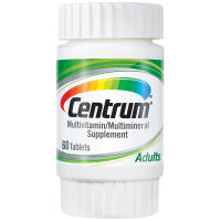 Centrum Adults Multivitamin, 60 Tablets สำหรับทุกช่วงอายุเหมาะสมกับทุกวัย ขนาดพกพาพิเศษ Exp.12/2023