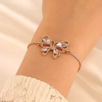 [COD] European and ins Fashion Luxury Pink Hollow Jewelry