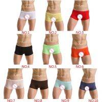 Mens y Nylon Boxer Sportmen Shorts Breathable Underwear Male Boy Seamless