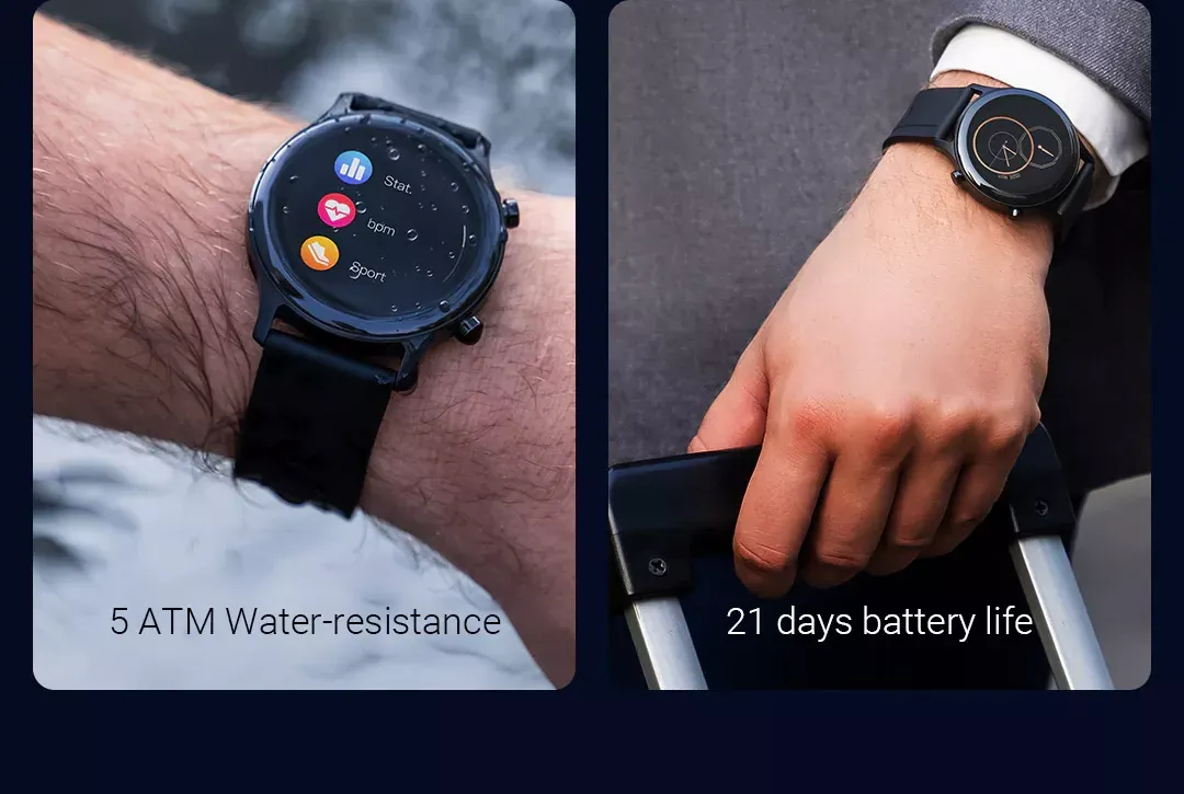 Haylou RS3 - Với Haylou RS3, bạn sẽ có một chiếc smartwatch giá rẻ nhưng có rất nhiều tính năng hữu ích. Điều khiển bằng cử chỉ, định vị GPS, chống nước 5ATM giúp bạn hoạt động linh hoạt và không lo biến cố. Thiết kế đơn giản nhưng sáng tạo cũng là một điểm cộng.