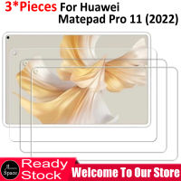 3ชิ้น Anti-Scratch 9H ฟิล์มกระจกนิรภัยสำหรับ Huawei Matepad Pro 11 (2022) 11.0 "HD ป้องกันหน้าจอ GOT-AL09 GOT-AL19 GOT-W09 GOT-W29