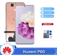 ต้นฉบับ OLED 6.67 "สำหรับ Huawei P60ชิ้นส่วนจอสัมผัสแอลซีดีของเครื่องแปลงดิจิทัลสำหรับ LNA-AL00 LNA-LX9แผงทดแทน