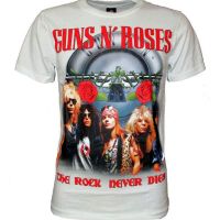 เสื้อวง S N ROSES Rock Ye Rock M L 2023