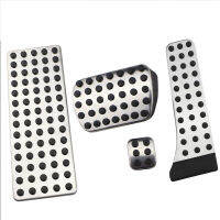 Stainless Steel Pedal AT MT for Benz C E S GLK SLK CLS SL-Class W203 W204 W211 W212 W210 Accelerator ke Footrest Pad