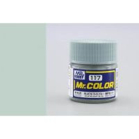 สีสูตรทินเนอร์ Mr.Hobby สีกันเซ่ C117 RLM76 Light Blue Semi Gloss 10ml