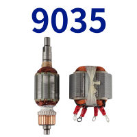 AC220-240V Armature Stator อุปกรณ์เสริมสำหรับ Makita 9035 Sander Armature Rotor Anchor Stator Coil อะไหล่