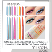 Kẻ Mắt Dạng Gel 20 Màu Thời Thượng Lâu Trôi Handaiyan 20 Colours Waterproof Creme Gel Eyeliner BellaDonna
