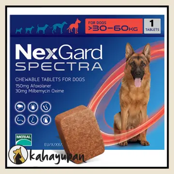 NexGard Spectra Chews for Very Large Dogs 30.1-60kg