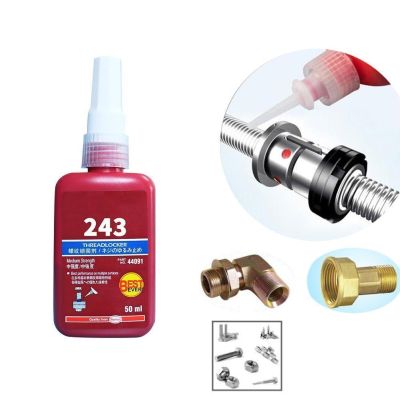 【CW】♝☈◄  10/50ml Anti-pressure 243 Glue Screw Lock Adhesive Wire Anti-corrosion Thread Locking Anaerobic