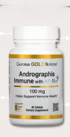 California Gold Nutrition, Andrographis Immune with AP-BIO, 100 mg, 30 Tablets