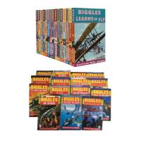 Captain W. E. Johns : BIGGLES 15 Book Collection from Red Fox : Adventures of James Bigglesworth : เซตหนังสือบีกเกิล 15 เล่ม เหมาะกับเด็ก 9+ : tkbookstore หนังสือใหม่ นำเข้าจาก UK พร้อมส่ง ส่งฟรี