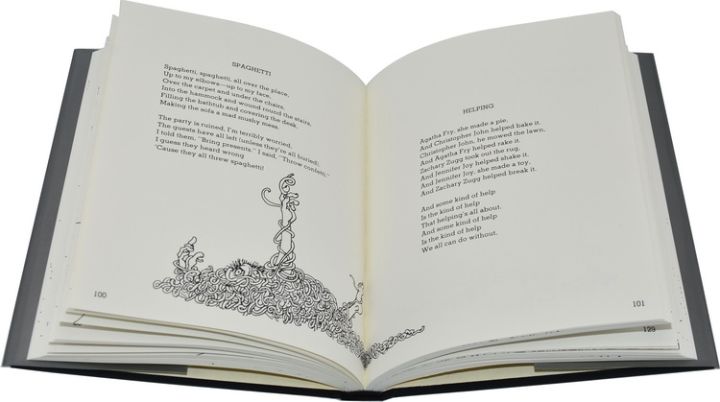 english-original-where-the-sidewalk-ends-hardcover-special-edition-with-12-poems-shell-silverstein-childrens-poetry-picture-book