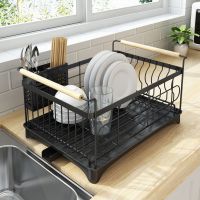 [⚡ส่งฟรี] Dish Racks ที่คว่ำจาน ชั้นวางจาน สแตนเลสสตีล  ข้างอ่างล้างจาน ท่อน้ำไหลลงซิงค์ ️-สินค้ามีพร้อมส่ง-