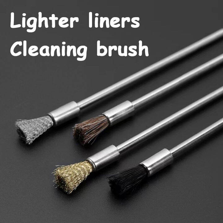Zippo Kerosene Lighter Cleaning Repair Tool Inner Flint Slag Cleaning Wire Brush Lazada.co.th