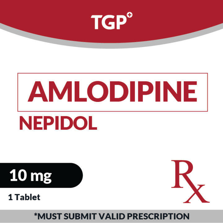 Rx: Nepidol Amlodipine Tab 10mg 