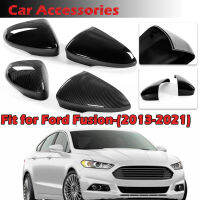 สัมผัส Fit สำหรับ Ford Mondeo Fusion 2013-2021 Wing Side View Cap กระจกมองหลัง Decor ที่อยู่อาศัยรถอุปกรณ์เสริมภายนอก