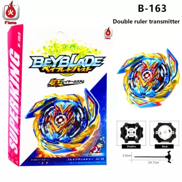 Beyblade Burst SuperKing Booster B-163 Brave Valkyrie.Ev' 2A Spinning Top  Booster Fight Gyro Right Left Launcher Transmitter Grip Starter Children  Toy