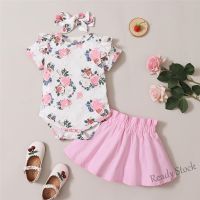 【hot sale】 ℗✌ C10 budak perempuan 3-24 Months baju raya clothing Toddler Baby Girl Floral Dress baju Baby Girl Summer Dress Princess Formal Dress Newborn Baby Girl Dress Set