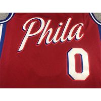 High Quality [4 Styles] 2022 NBA Jersey Philadelphia 76Ers 0 # MAXEY Red Basketball