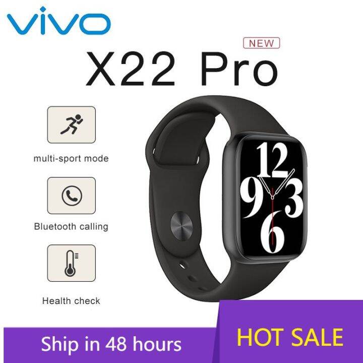 ขายดี】Smart Watch X22 Pro สมาร์ทวอทช์ หน้าจอเต็มจอ วัดอัตราการเต้นหัวใจ ...