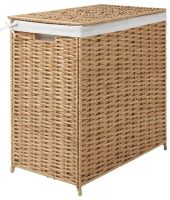 NATTGIBBA Laundry basket, willow/handmade, 100 l ( นัทท์ยิบบา ตะกร้าผ้า 100 ลิตร )