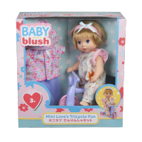 Toys R Us Baby Blush เบบี้ บลัช มินิ เลิฟ ไตรซิเคิล ฟันดอลล์เซ็ต (925319)