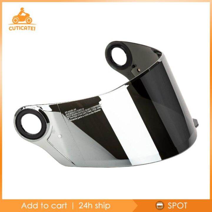 Visière Moto 4 Couleurs Visière Casque Moto Pour LS2 OF562/Airflow - Noir, PC, Anti-UV, Anti-rayures, 4 Couleurs Disponibles Visière Casque Moto LS2